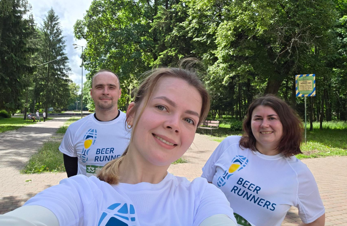 Команда AB InBev Efes Ukraine долучилася до благодійного «Пробігу під каштанами»